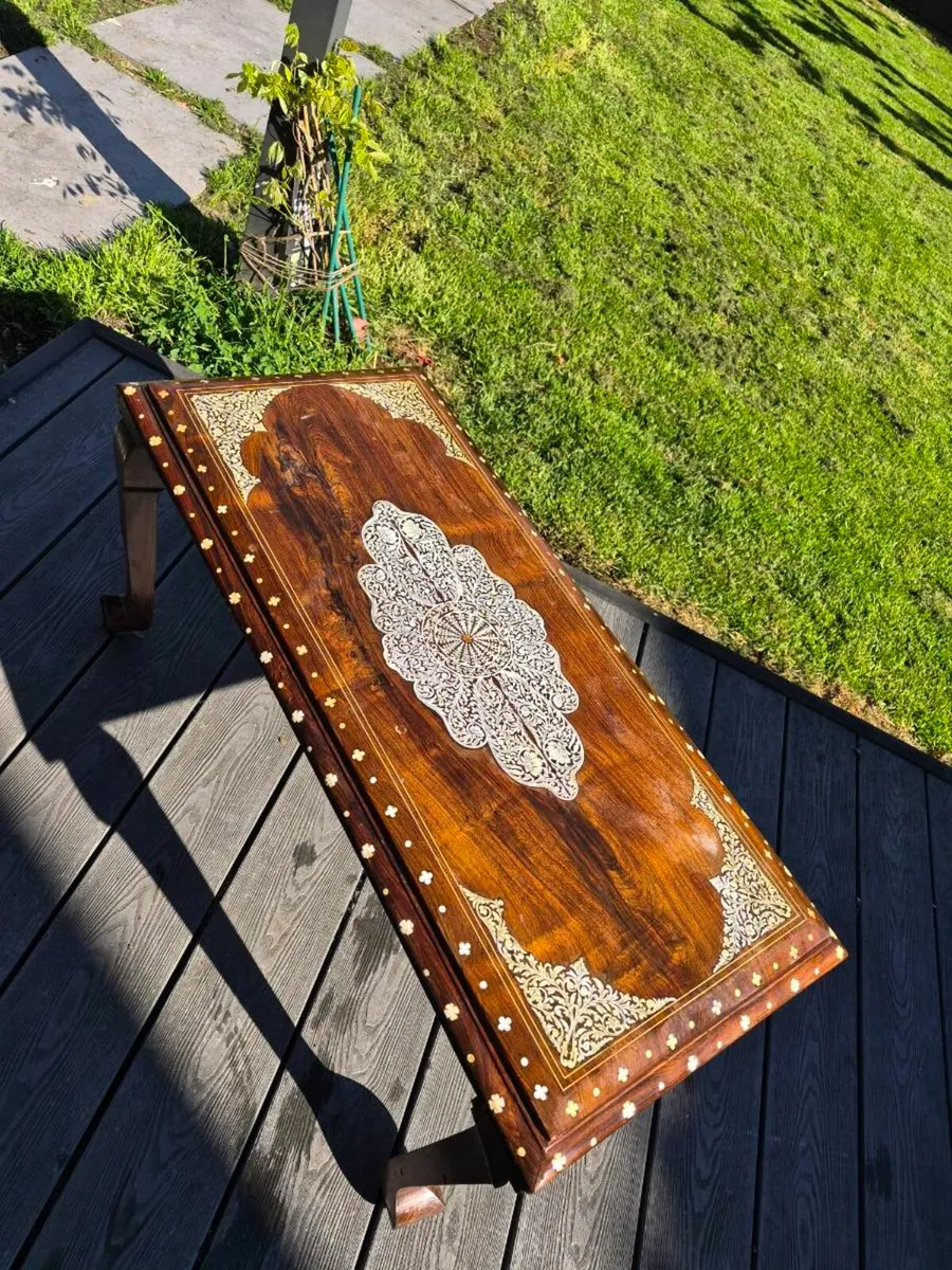 Wooden Coffee Table - Image 1