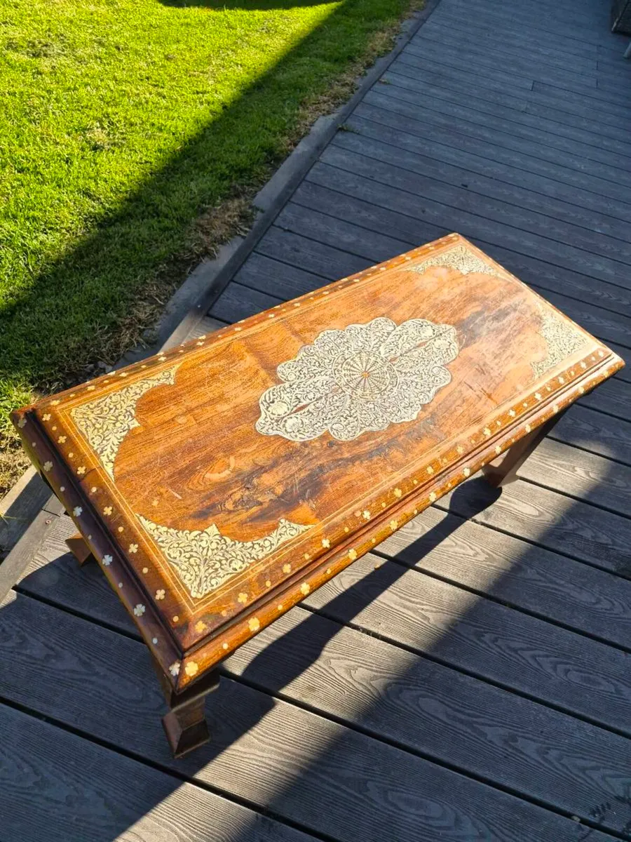 Wooden Coffee Table - Image 2