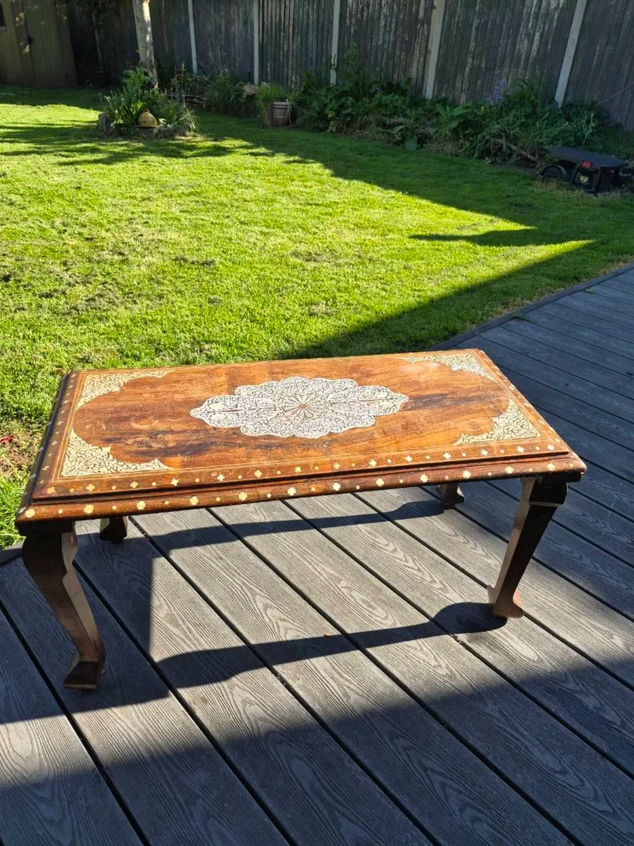 Wooden Coffee Table - Image 3