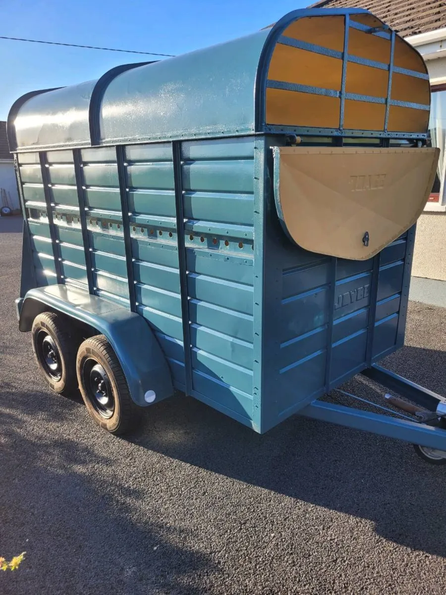 Joyc 8 by 4,3 cattle trailer auto reverse brakes - Image 2
