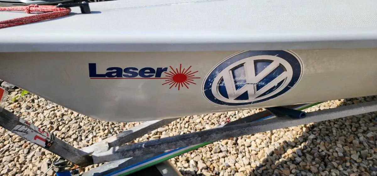 Laser sailing dingy full rig - Image 3
