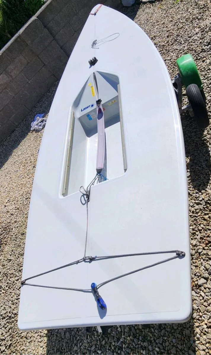 Laser sailing dingy full rig - Image 2