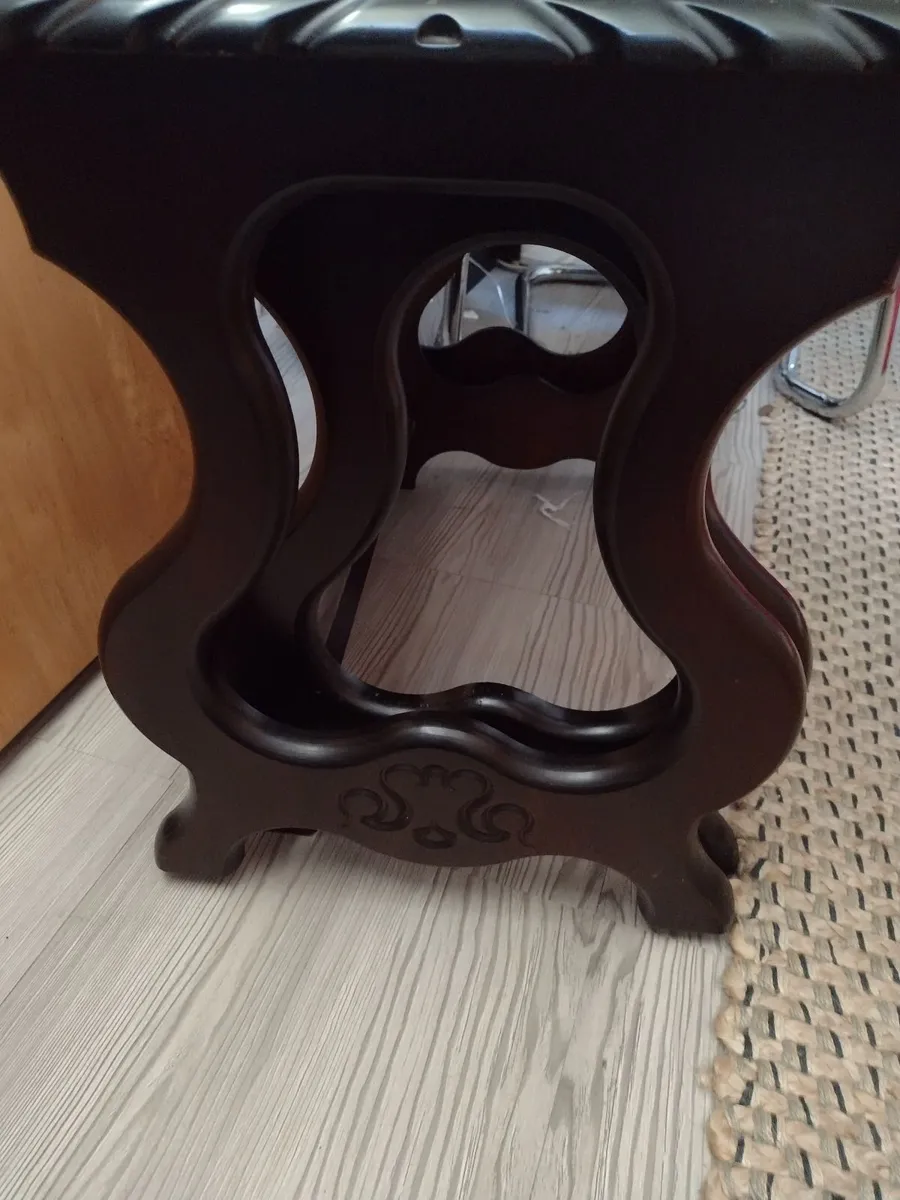 Antique mahogany side table/coffee table - Image 2