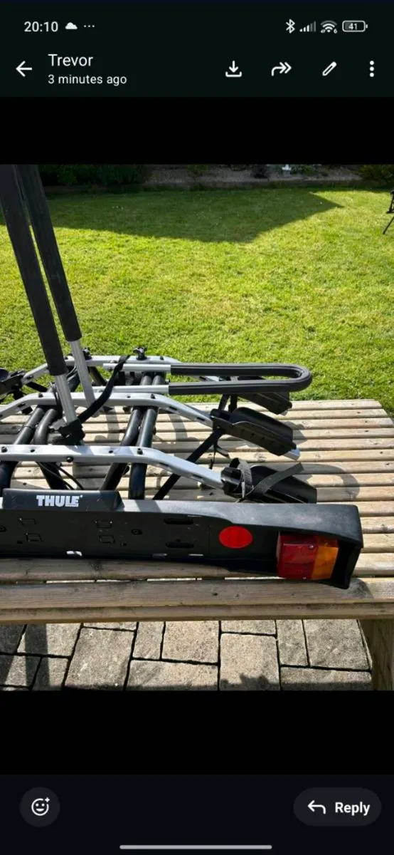 Bike rack tow bar required - Image 2