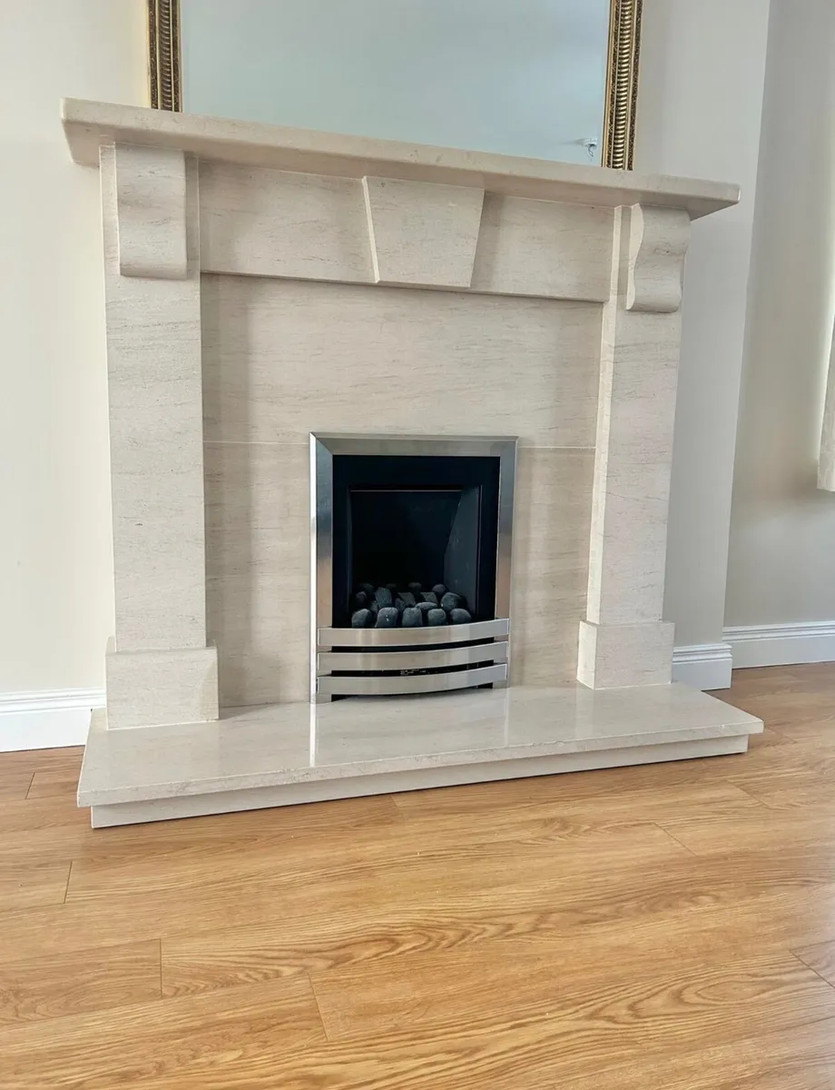 Granite Fireplace