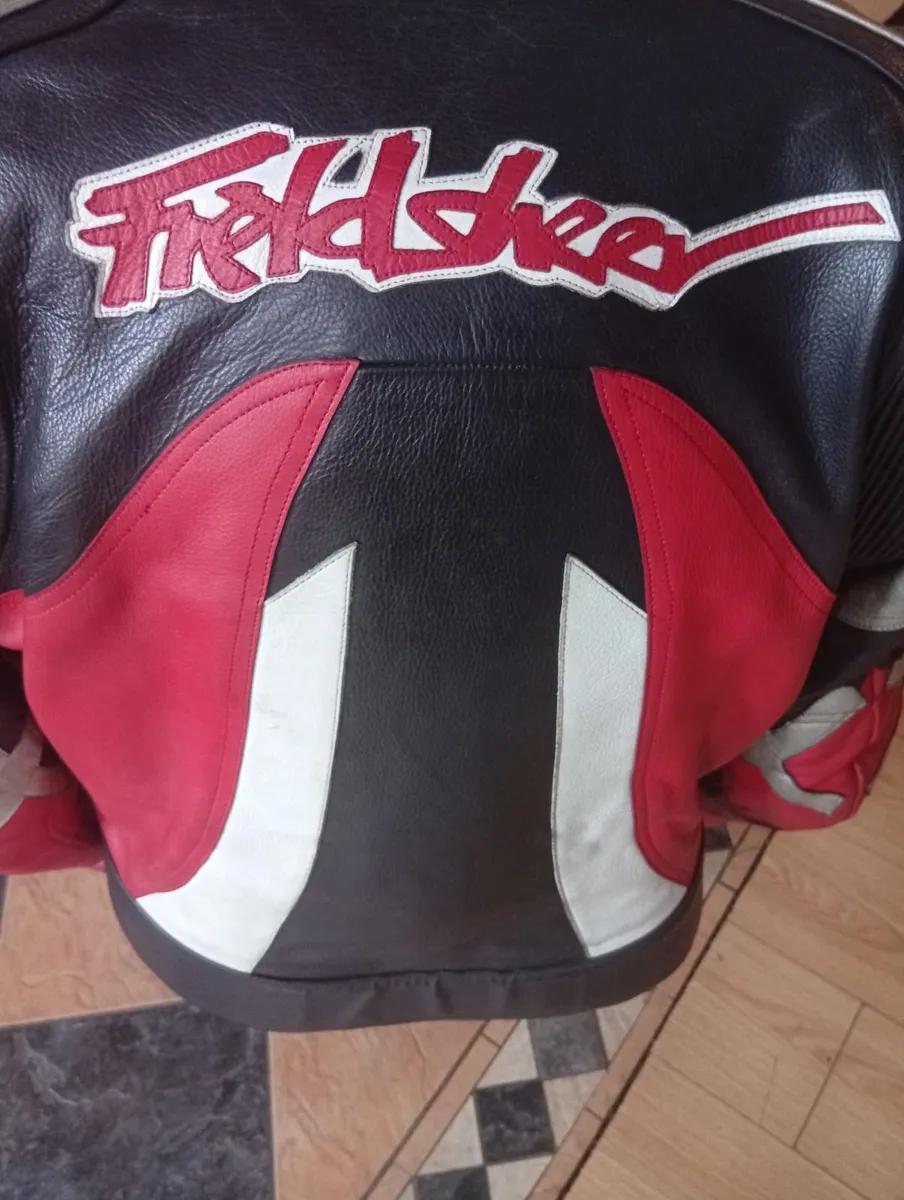 Original USA Leather moto suit FIELDSHEER - Image 4