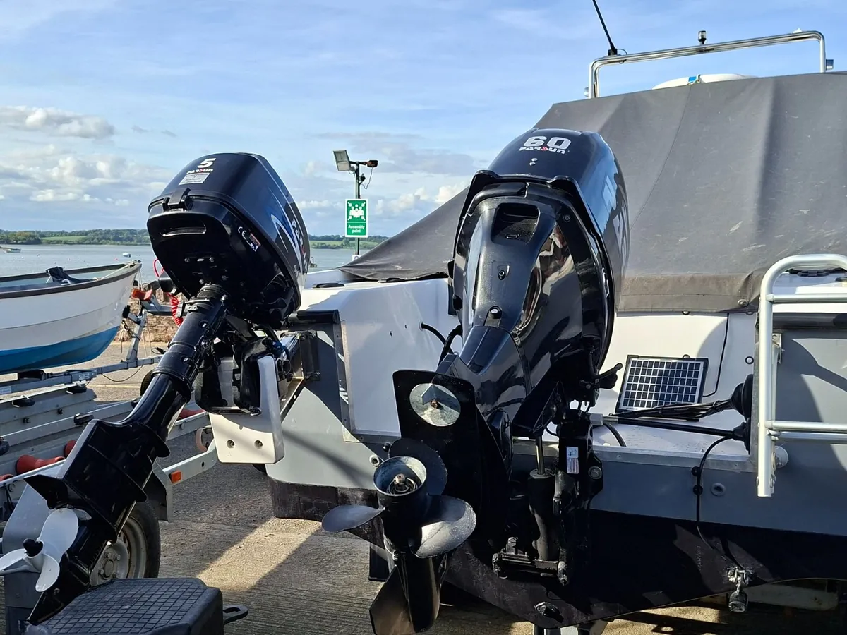 Shetland Angler 536 60hp and  5hp - Image 2