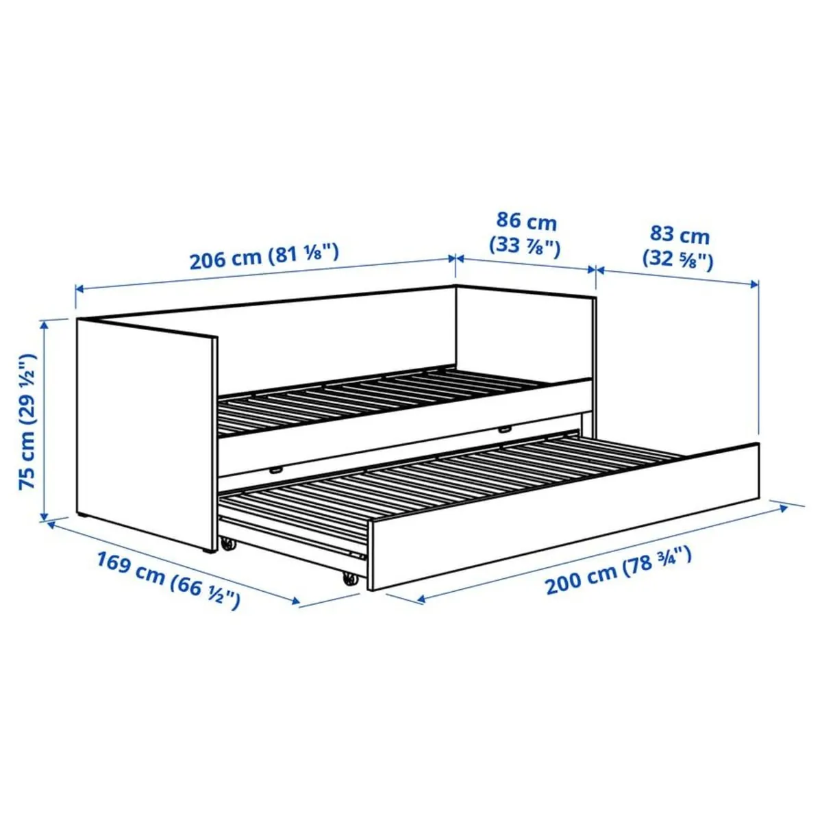 single / double bed - Image 1