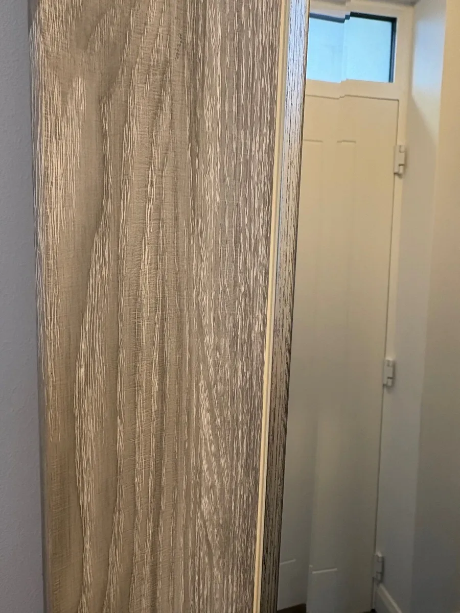 Grey Wood Framed Mirror - Image 2