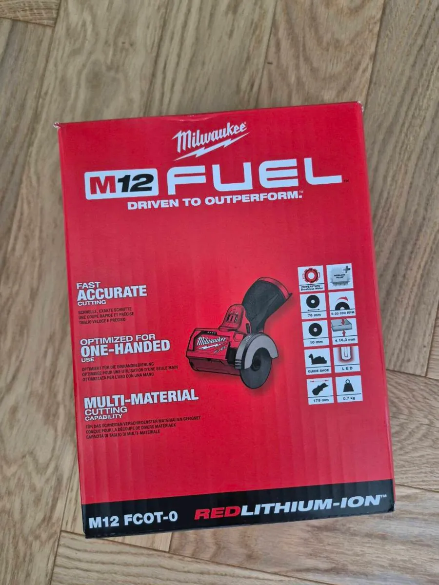 Milwaukee M12FCOT Fuel Cut Off Tool Body - Image 1