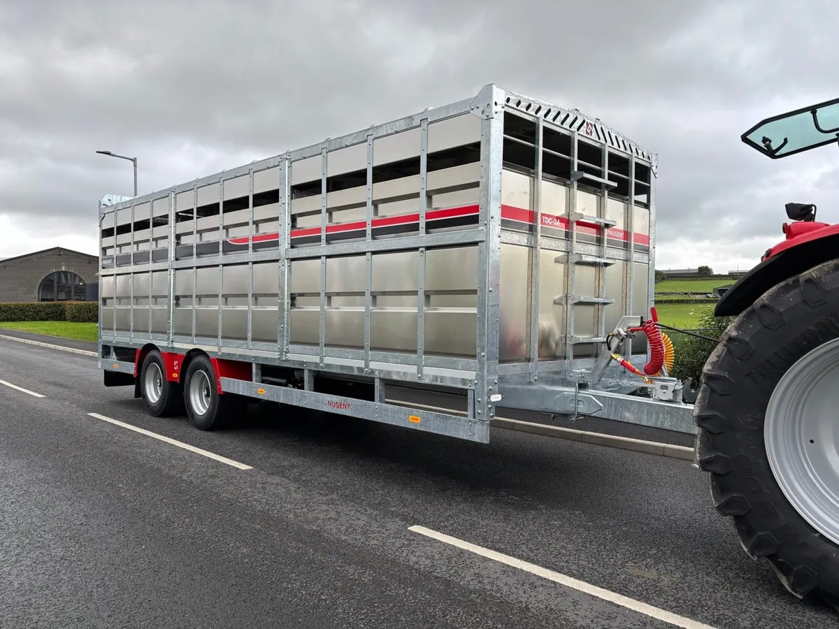🔴 New Nugent 20ft livestock Trailer🔴 - Image 1