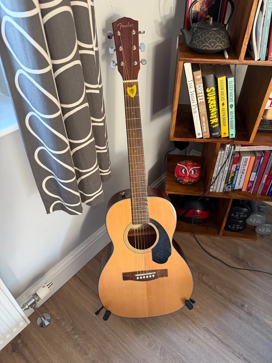 Fender acoustic guitar - Image 1