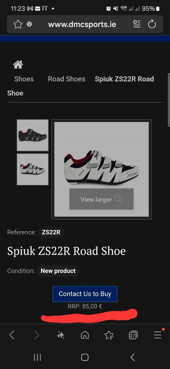 New Spiuk ZS22 Road Cycling Shoes - Image 2