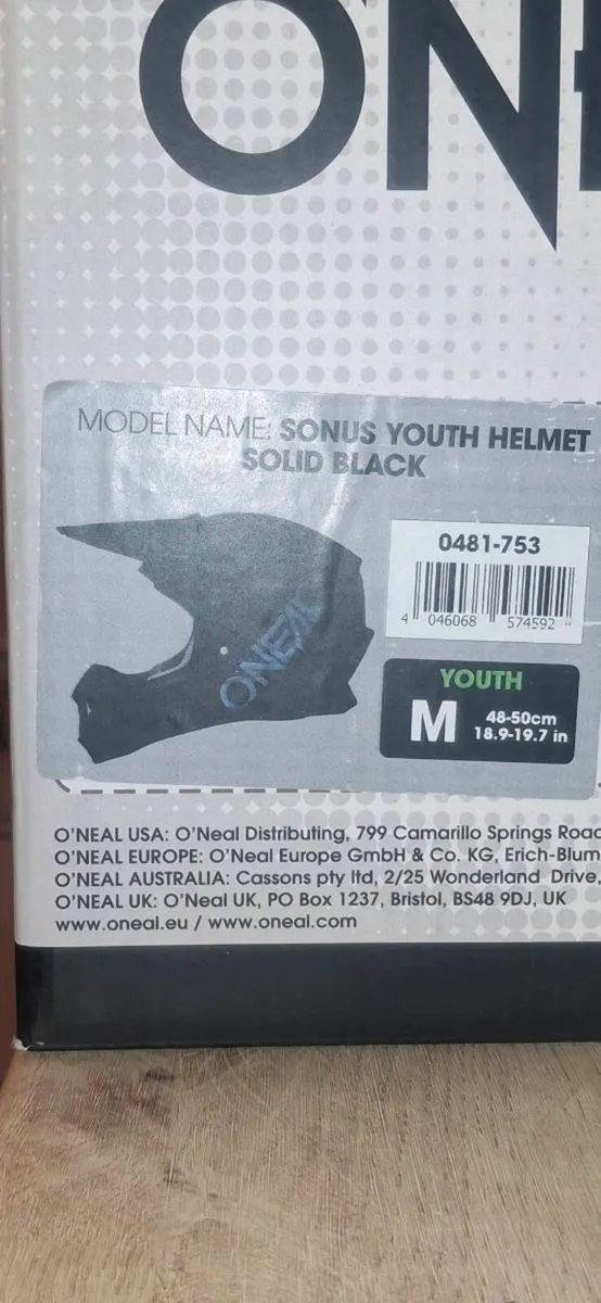 2025 O'Neal youth helmet - Image 1