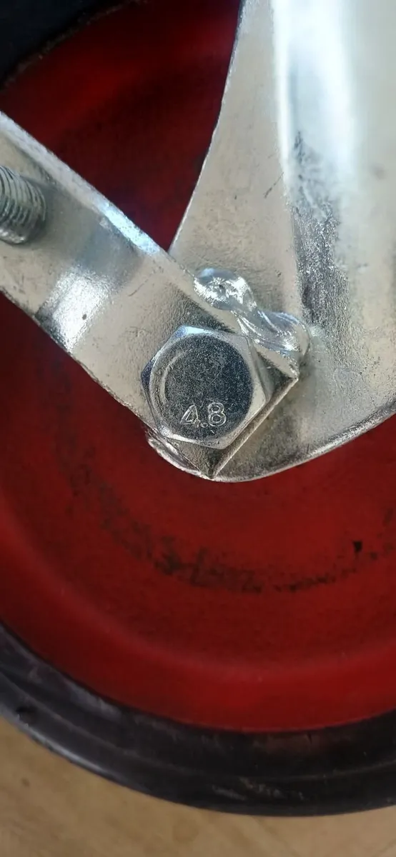 Heavy duty scaffolding castor wheels - Image 2