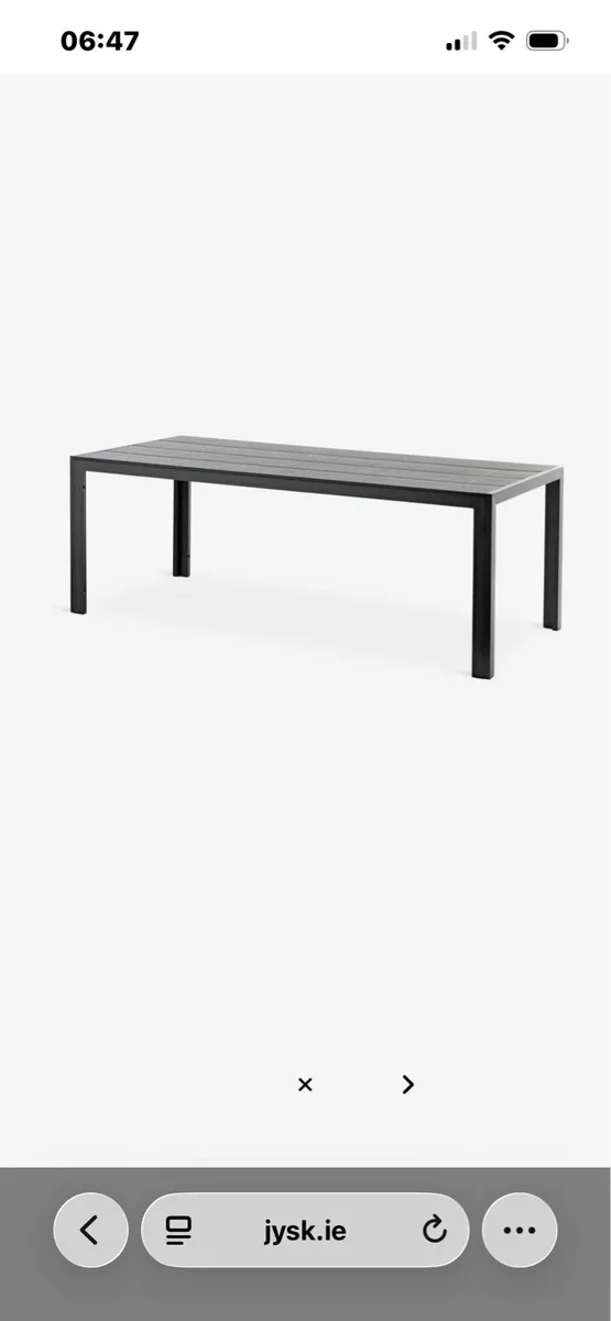 Garden dining set - Image 1