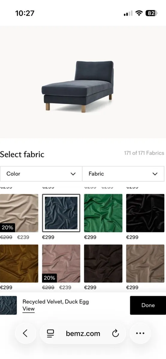 IKEA Karlstad chaise longue - Image 3
