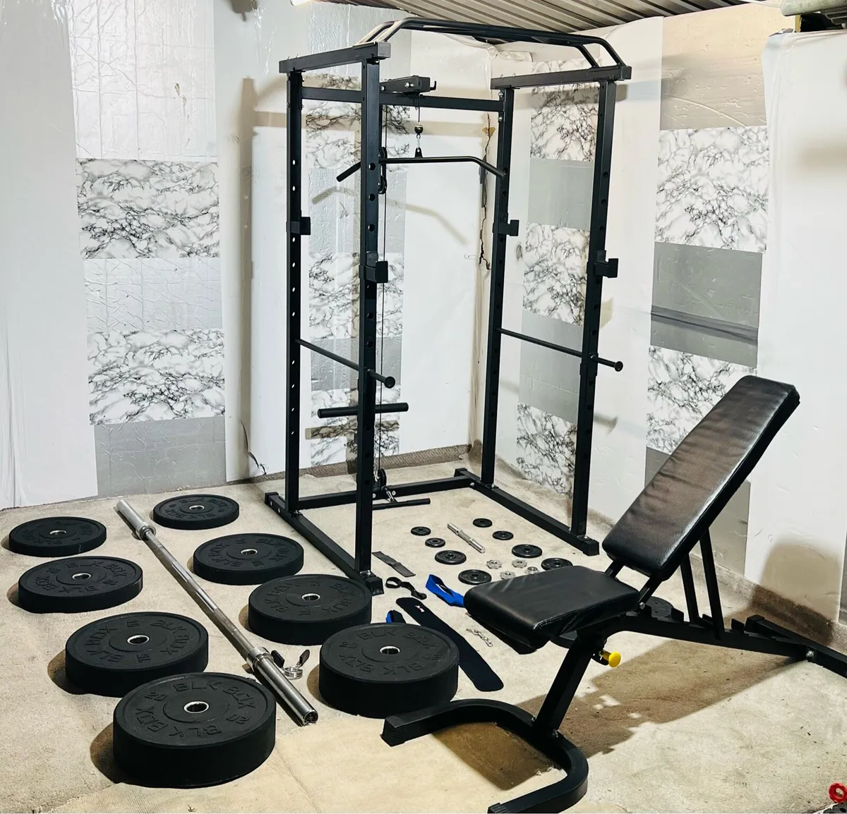 (NEW CONDITION) HIGE QUALITY WEIGHTLIFTING SETUP - Image 1