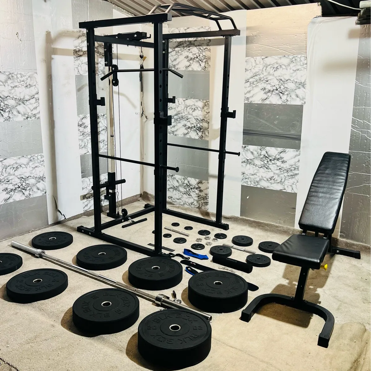 (NEW CONDITION) HIGE QUALITY WEIGHTLIFTING SETUP - Image 2