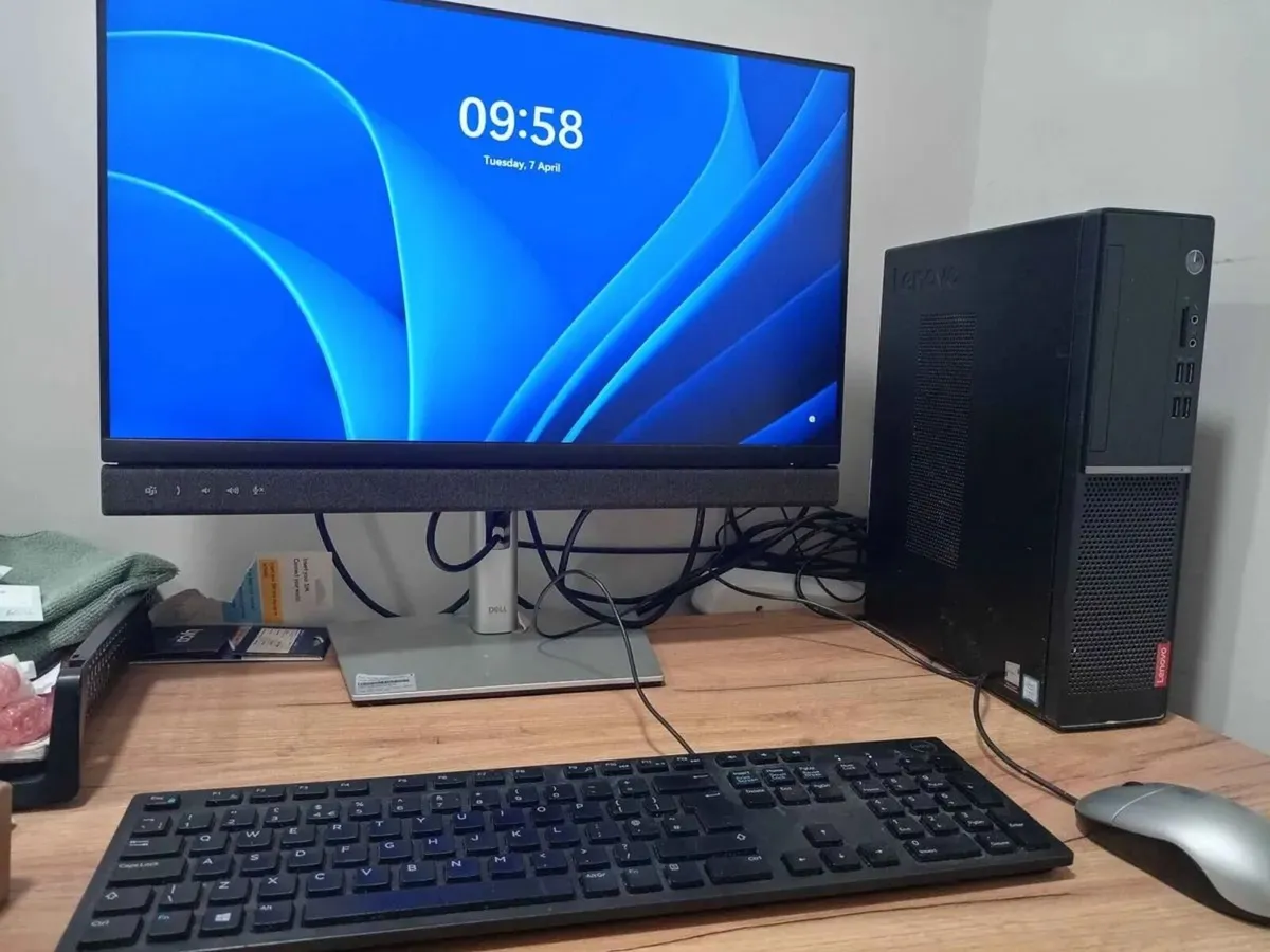 Lenovo PC i3 + Office 2021– Keyboard, Mouse & WiFi - Image 1