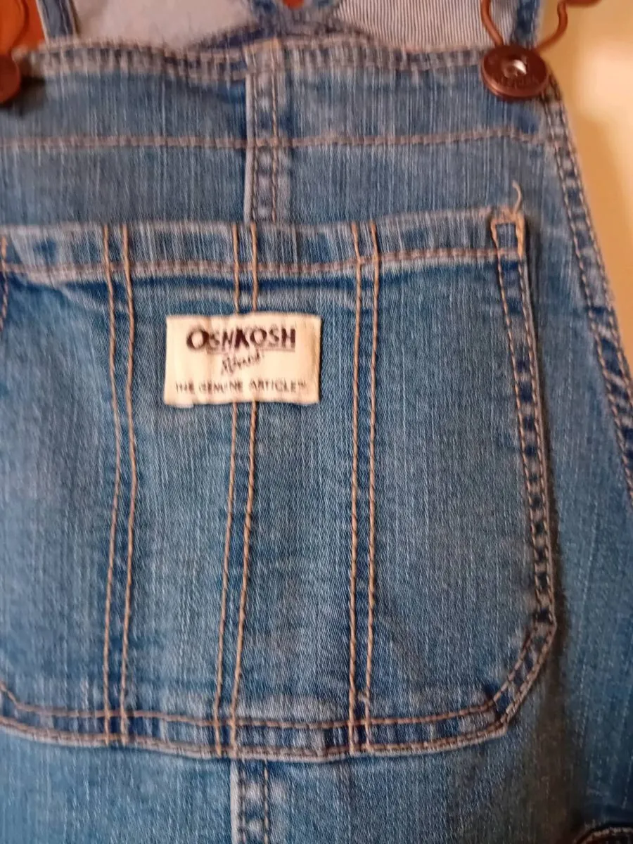 Childs Denim Dungarees - Image 1