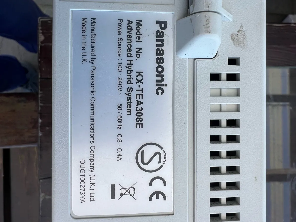 Panasonic KX-TEA308 Telephone System - Image 4