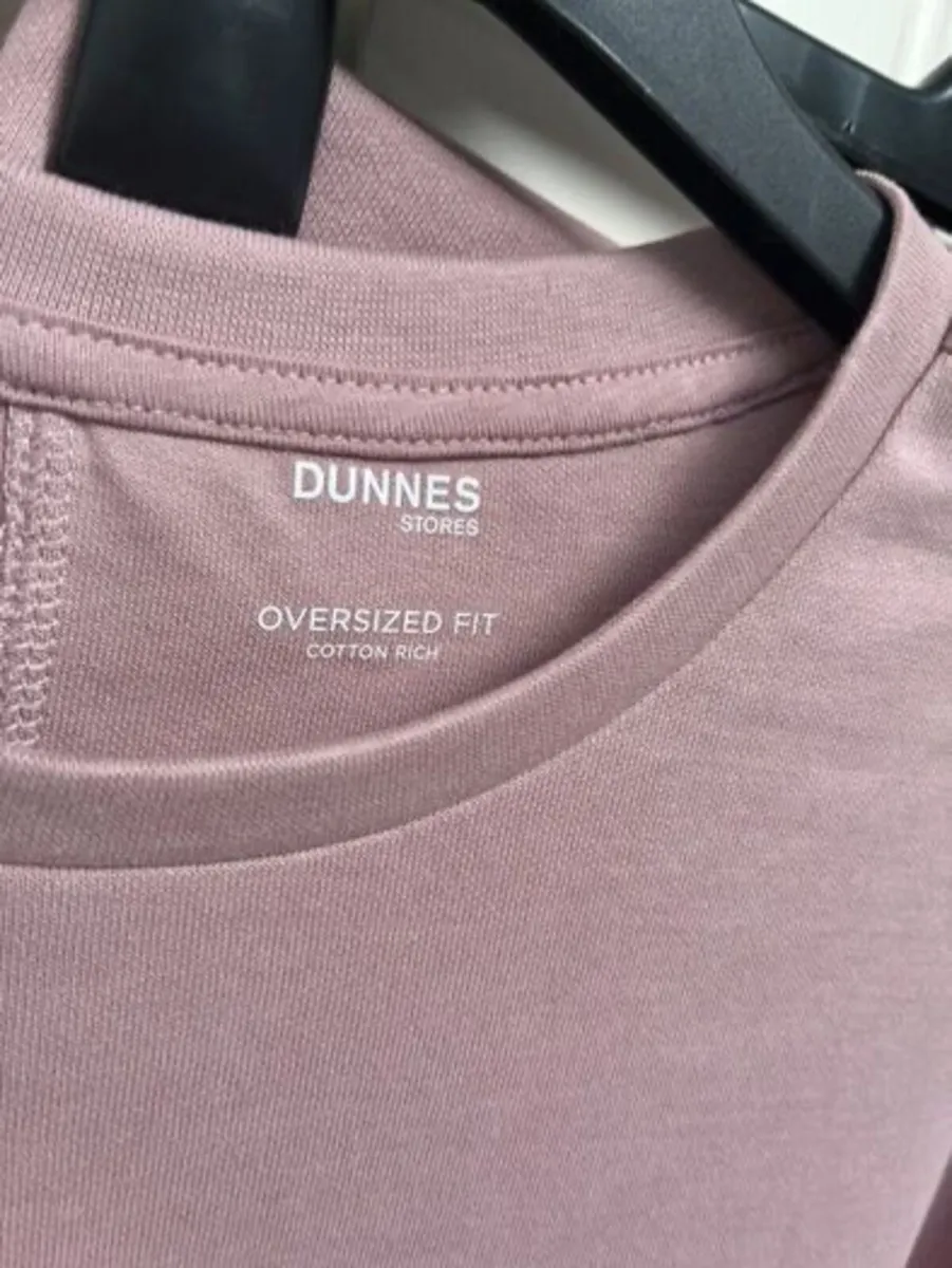 Co-ord Set - Co-ord oversized t-shirt and matching - Image 2