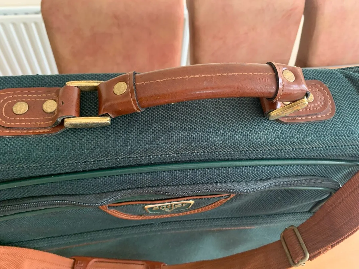 Vintage Antler Suit Carrier / Garment Travel Bag - Image 3