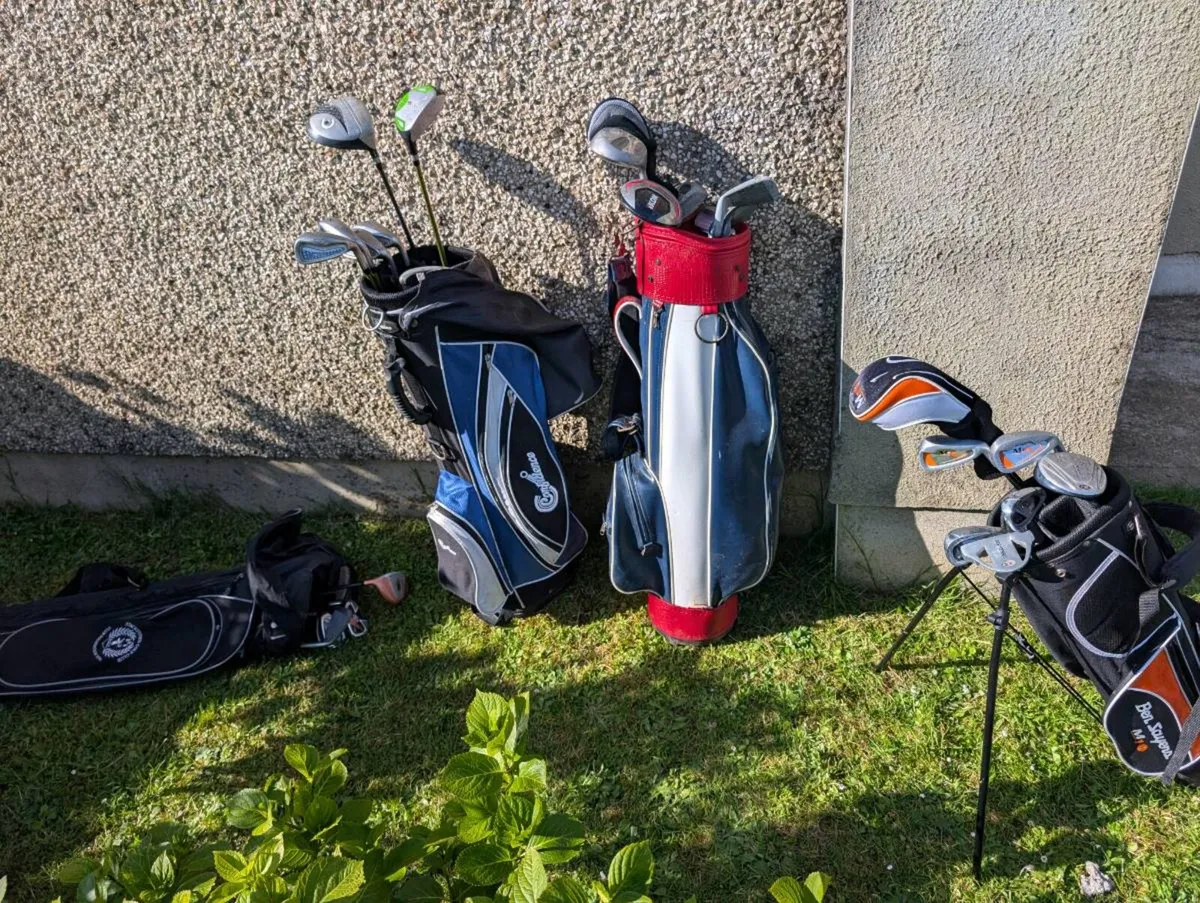 Junior Golf clubs sets first come first served - Image 2