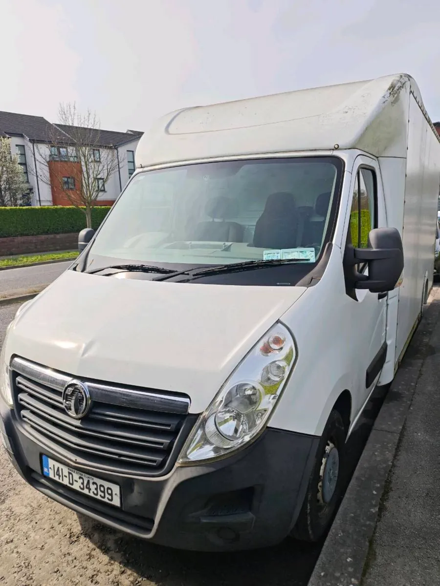 2014 Vauxhall movano Luton low loader Box van - Image 1