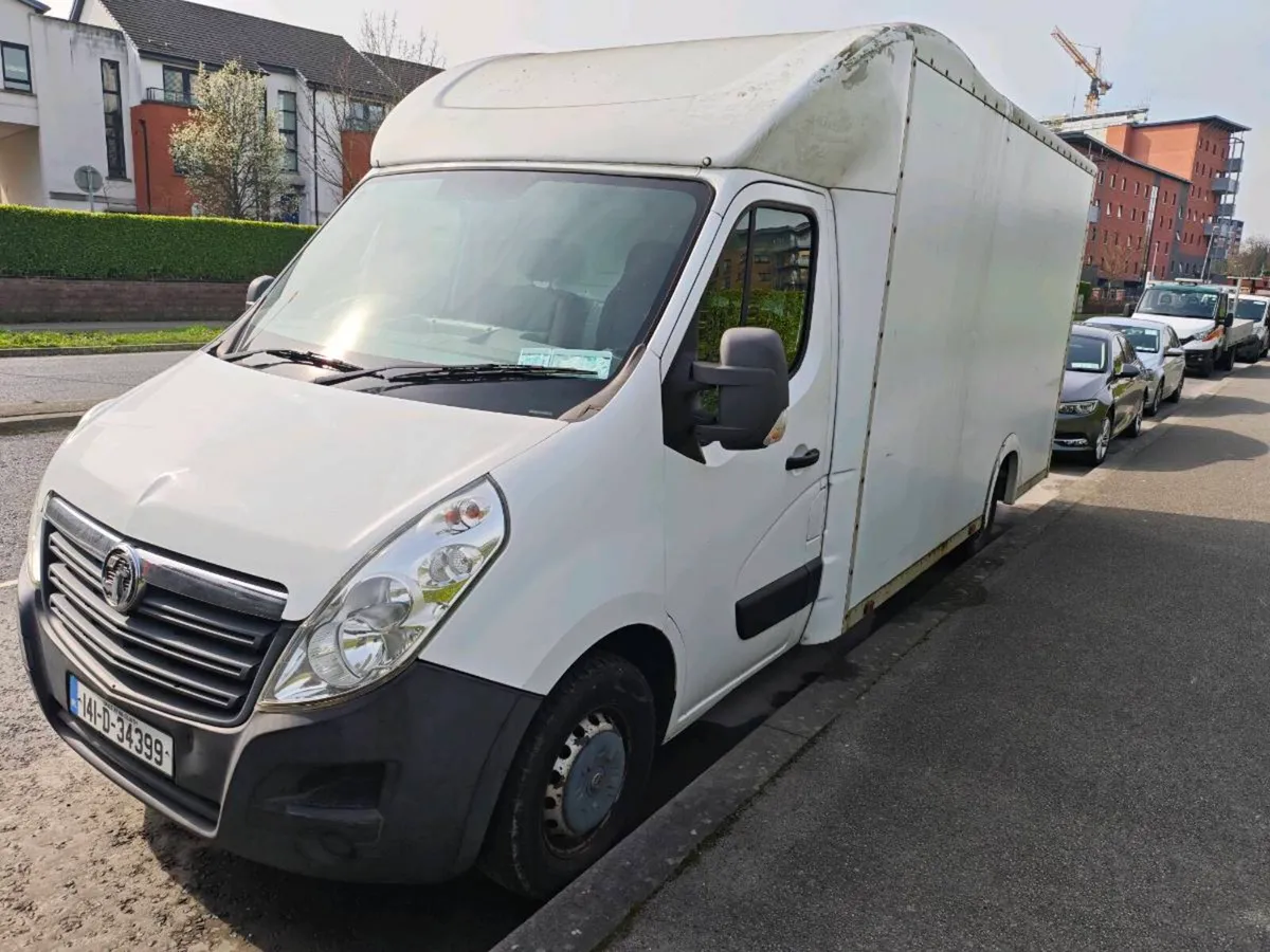 2014 Vauxhall movano Luton low loader Box van - Image 2