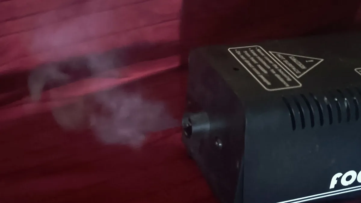 Fog Machine Mini 400W Smoke Machine Wireless Remot - Image 2