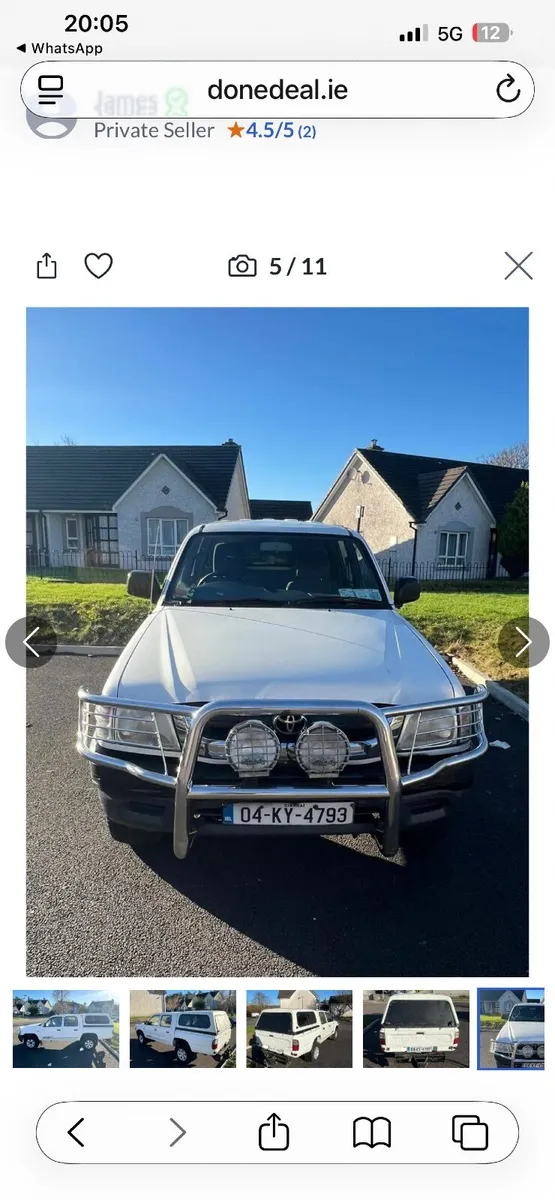 Toyota Hilux 2004 - Image 3