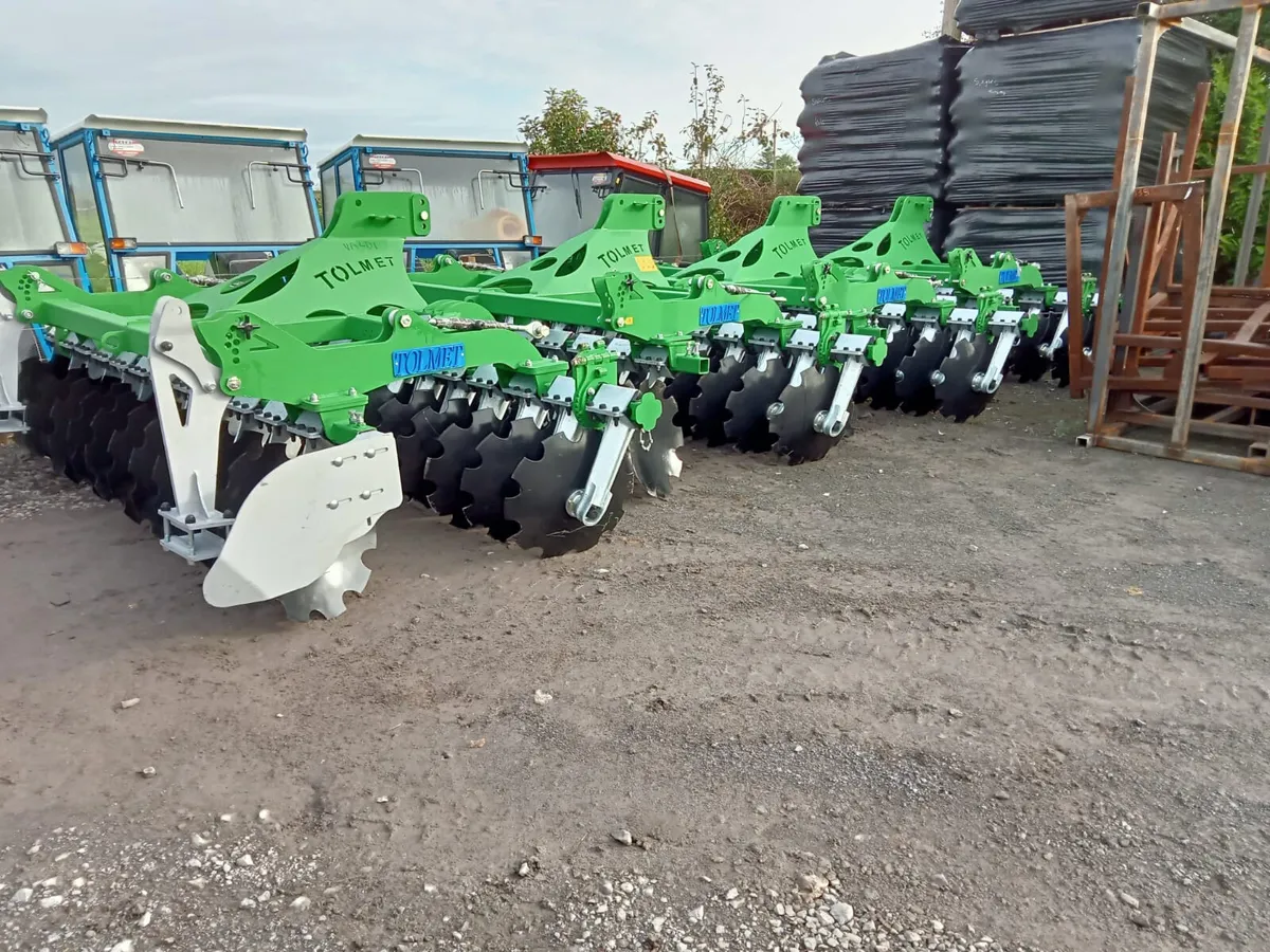 Tolmet disc harrows TAMS APPROVED - Image 1