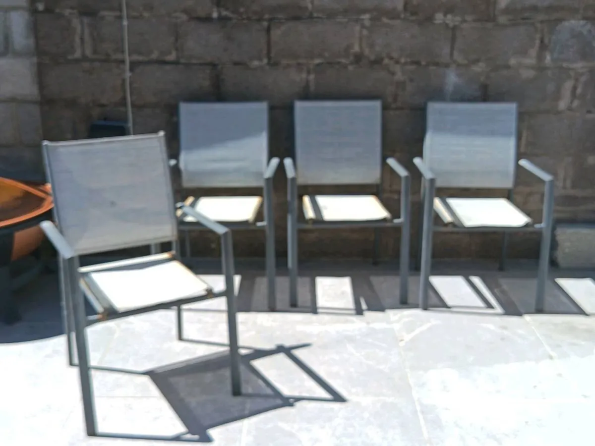 Garden chairs €50 for the lot. Ono - Image 1