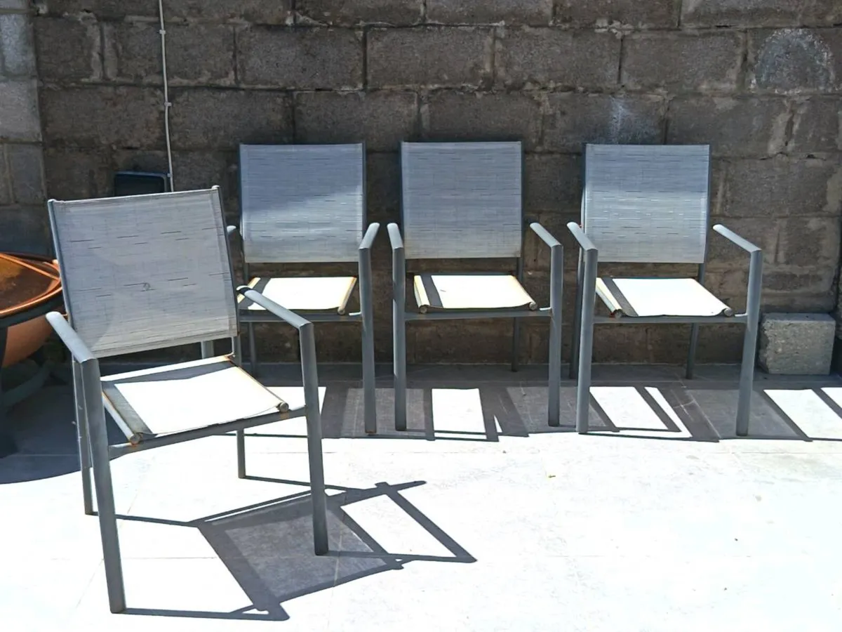 Garden chairs €50 for the lot. Ono - Image 2