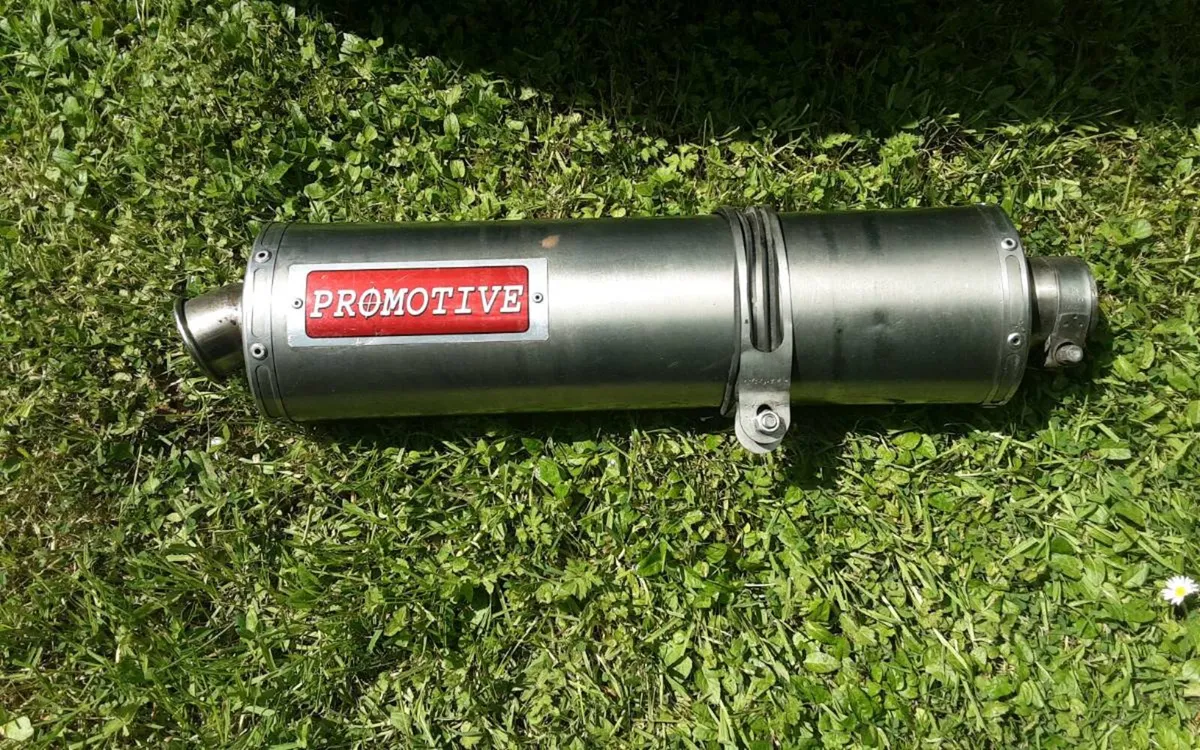 nissin brake cylinder/stainless oval exhaust - Image 1