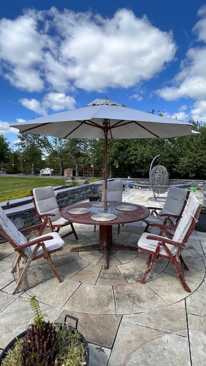 Garden Table and Chairs - Image 2
