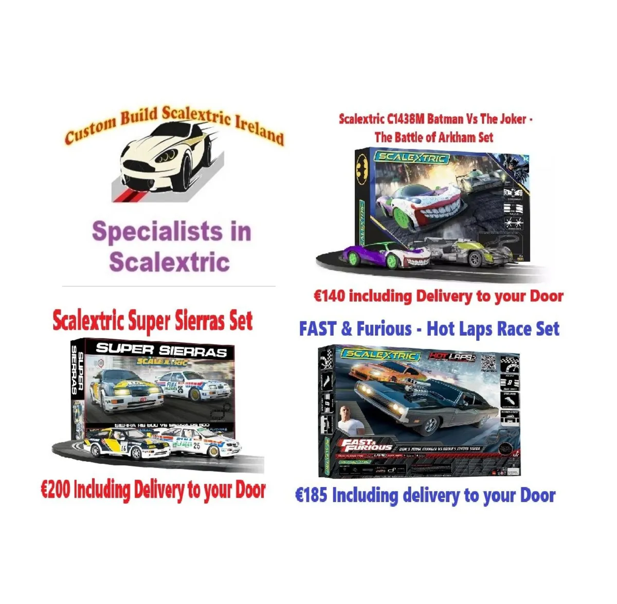 Various Scalextric Sets for sale. New or Used Sets - Image 2