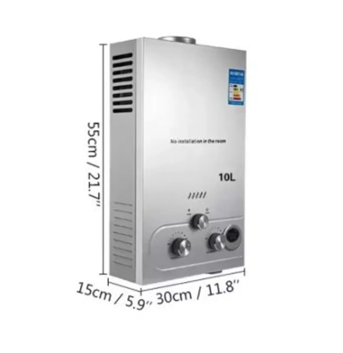 LPG Water Heater  10L - Image 1