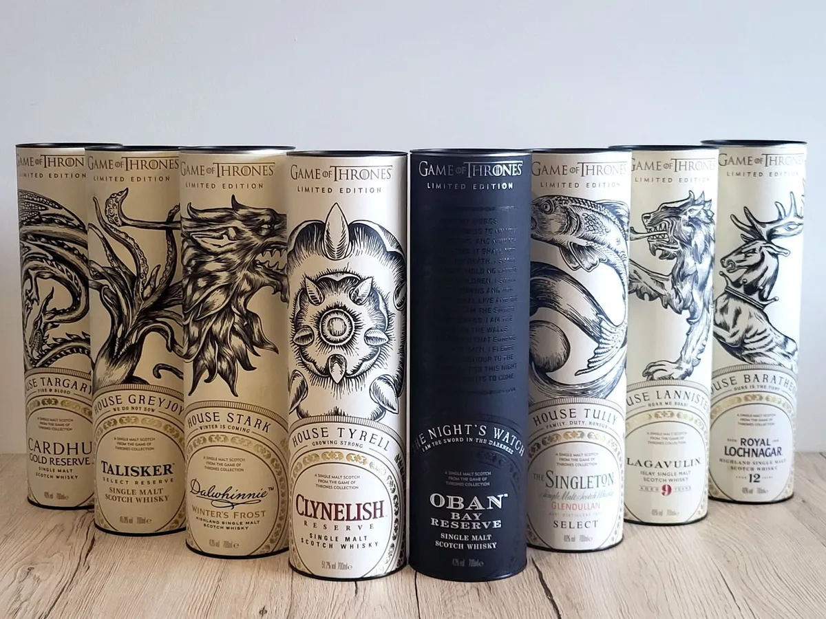 Limited Edition Game of Thrones Whiskey Collection - Image 3