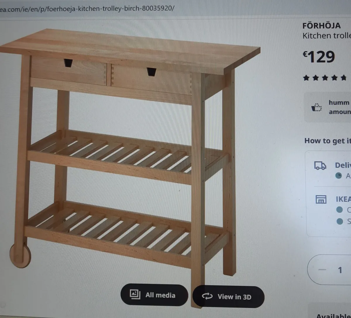 Kitchen Bench - Image 3
