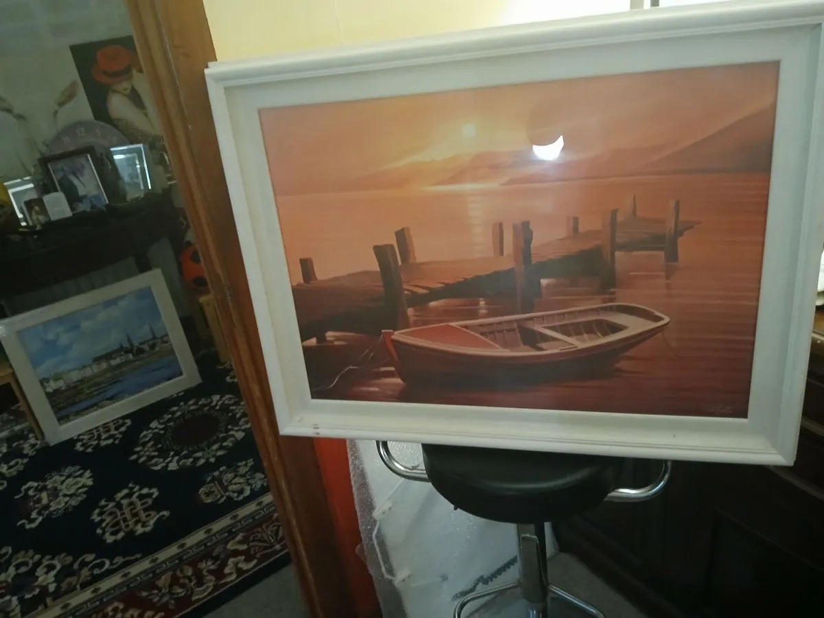 Original oil painting framed connamara - Image 3