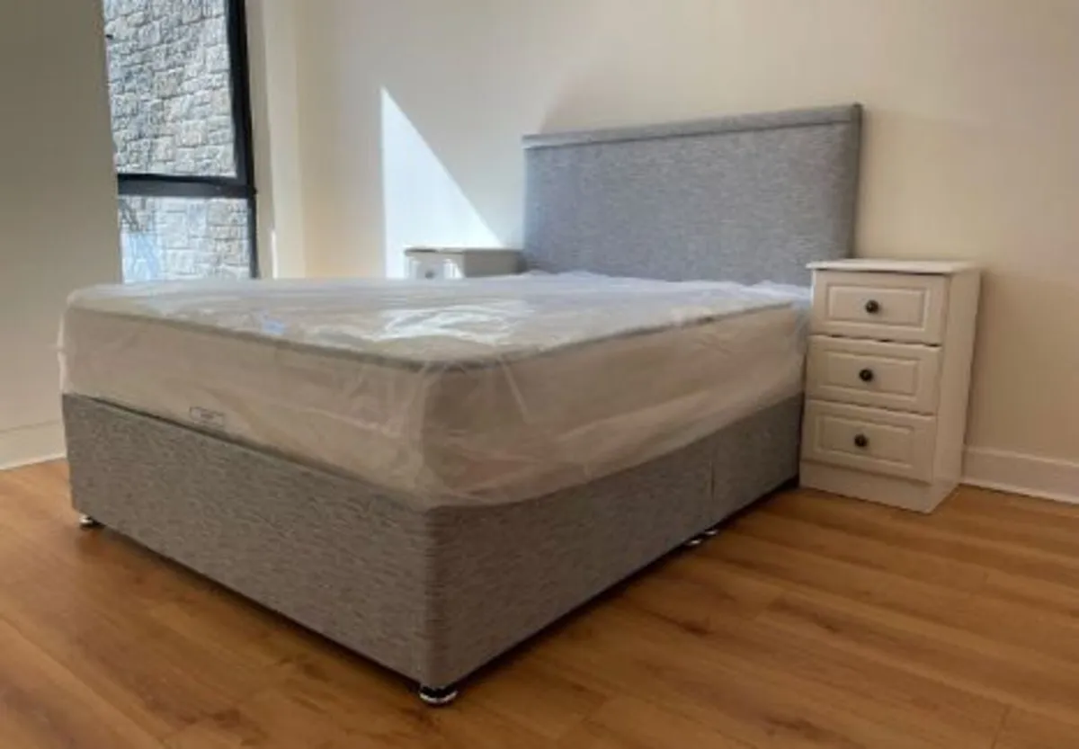 New Beds Memory Foam Mattress base headboard deliv - Image 3