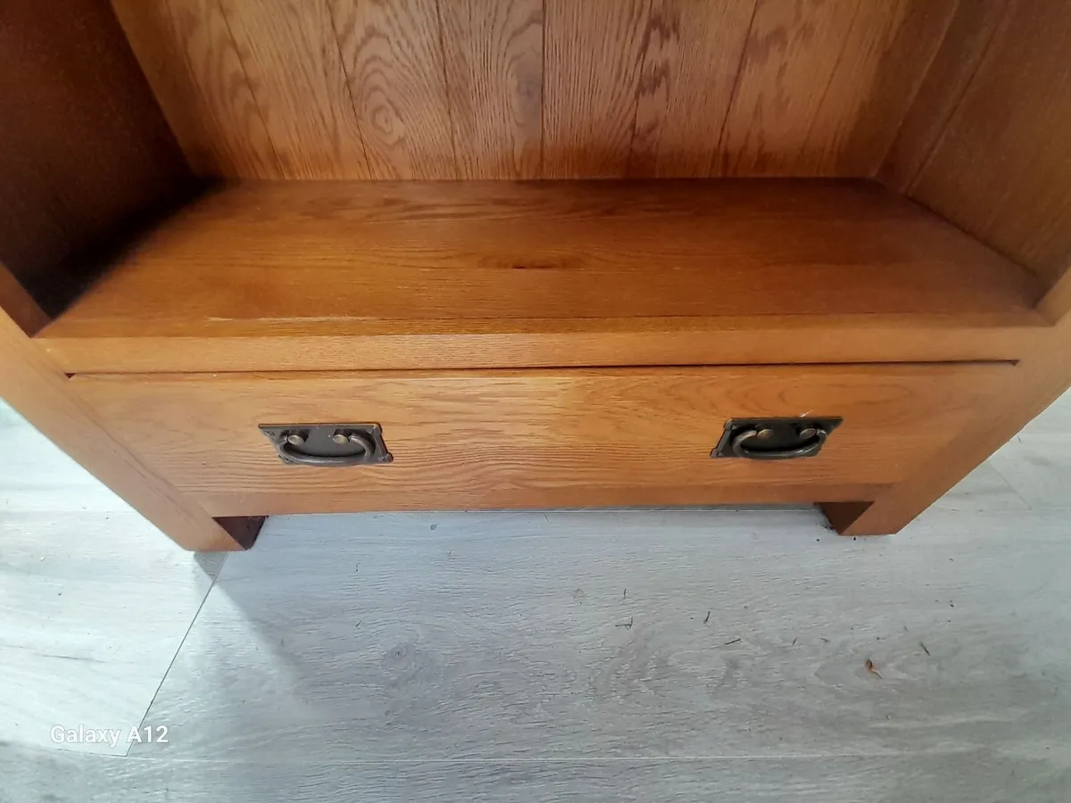 Kingston solid oak bookcase ON HOLD - Image 4