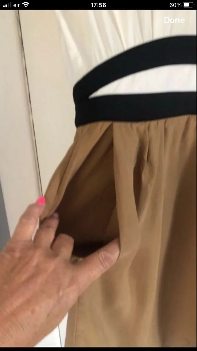 Ladies  stunning dress with pockets size 10 €10 - Image 3