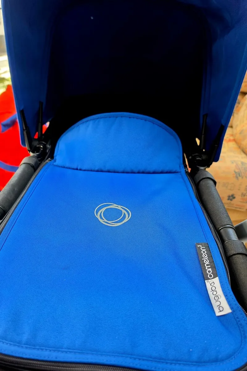 Bugaboo Cameleon Pram and Buggy with lots of blue - Image 2