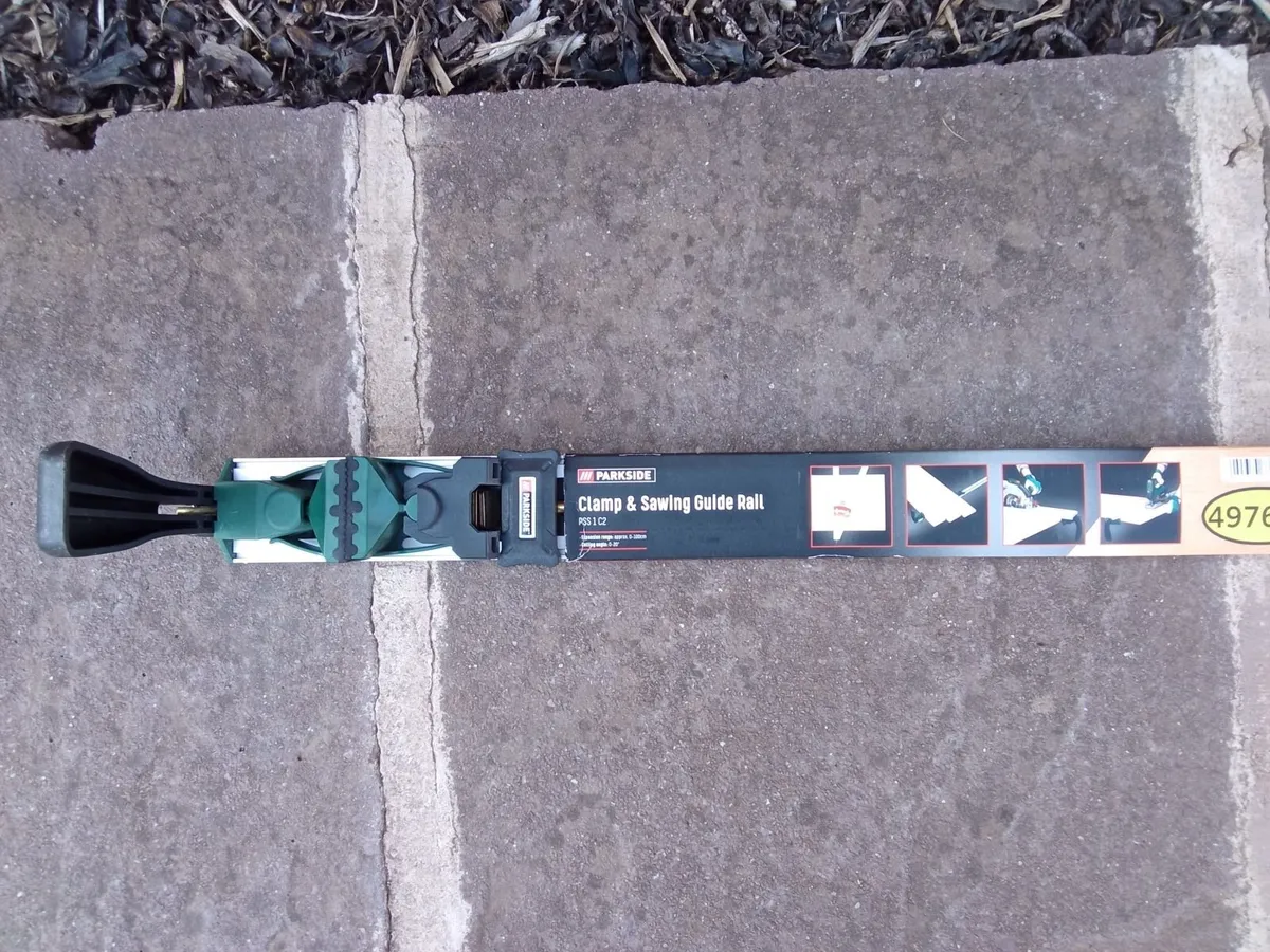 Clamp and Saw Guide Rail. - Image 4