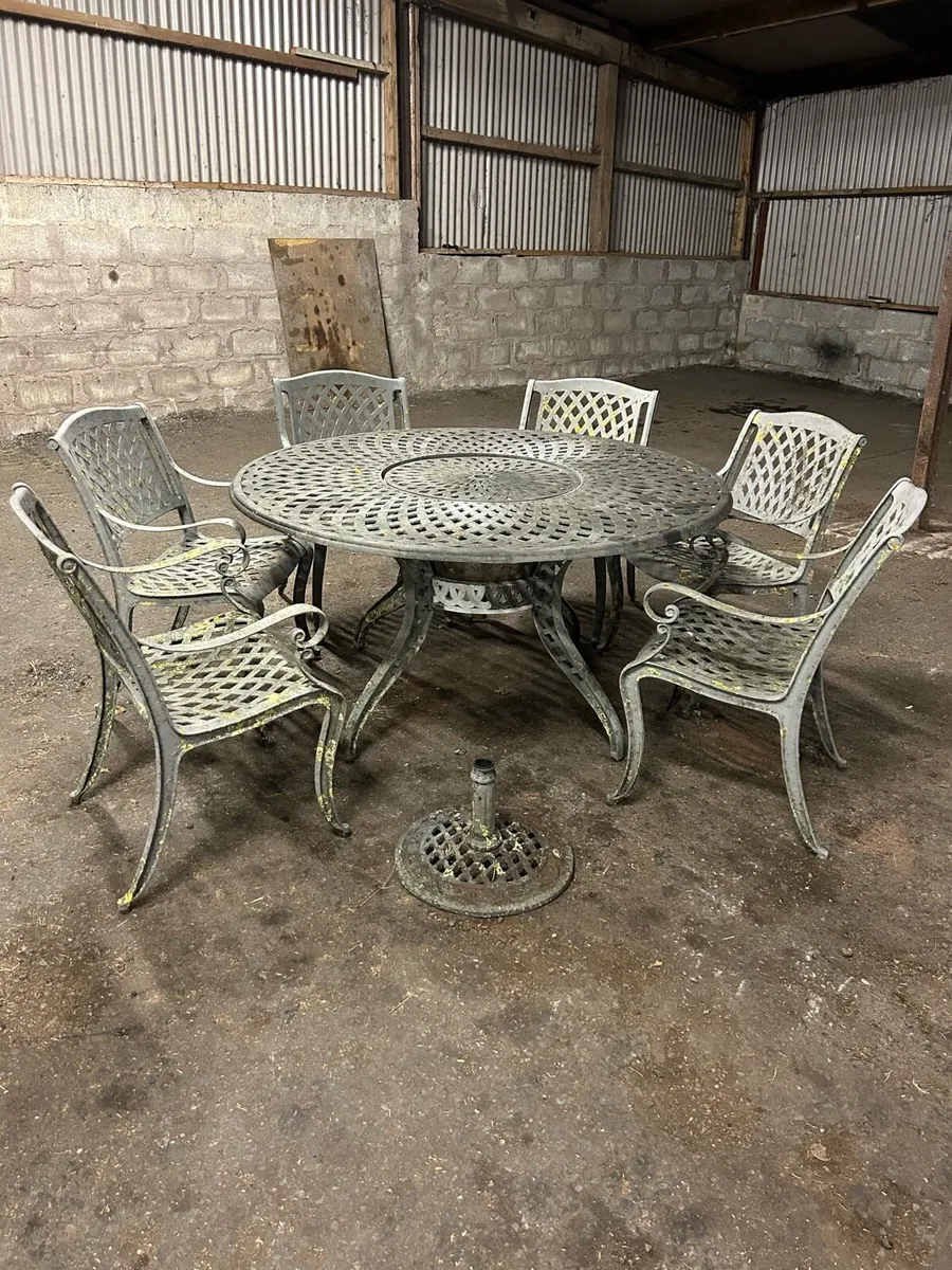 Garden Table & Chairs Set - Image 2