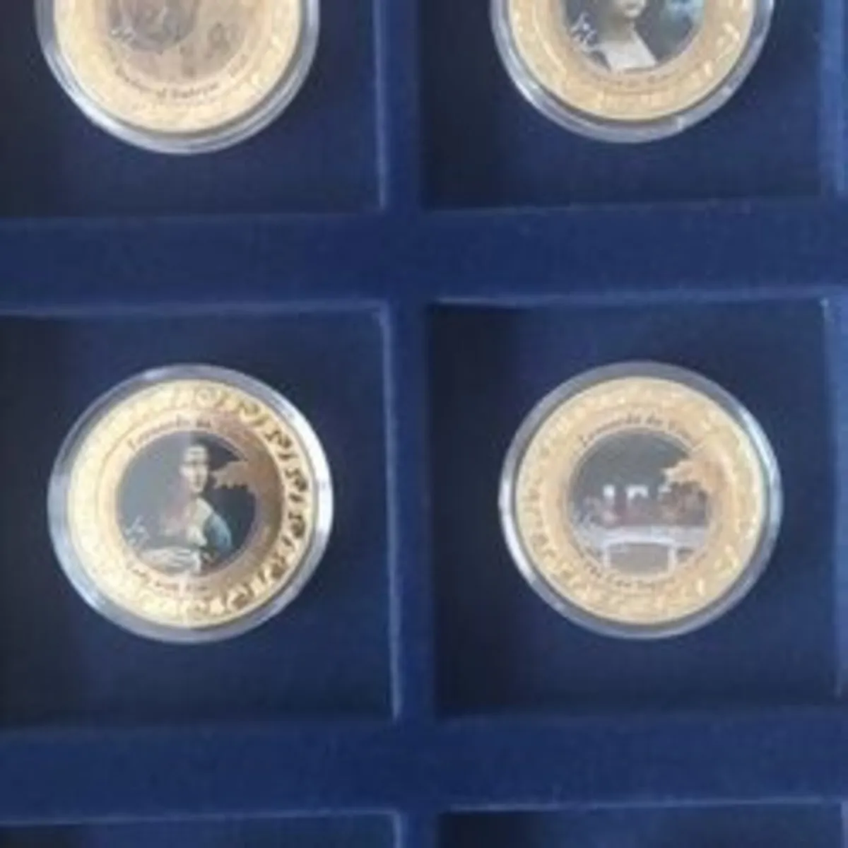 Complete Leonardo Da Vinci Limited Edition Coins - Image 4